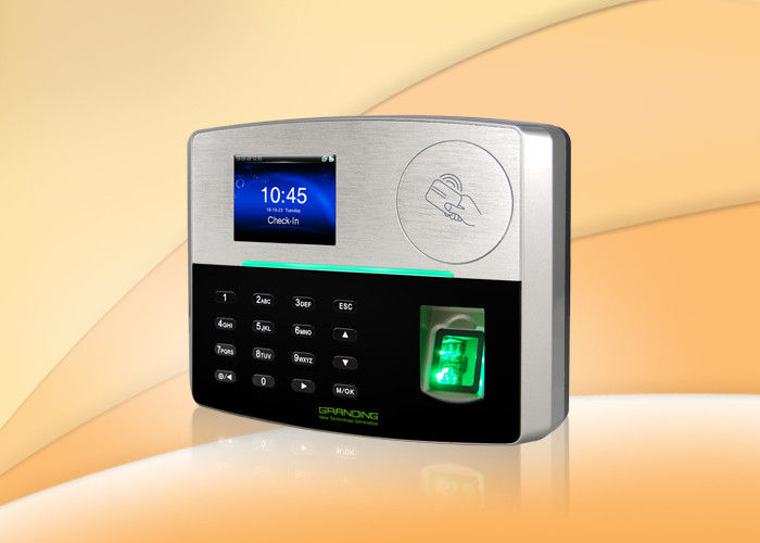 CE Anti Fake 10000 Card  Fingerprint RFID Time Attendance Machine